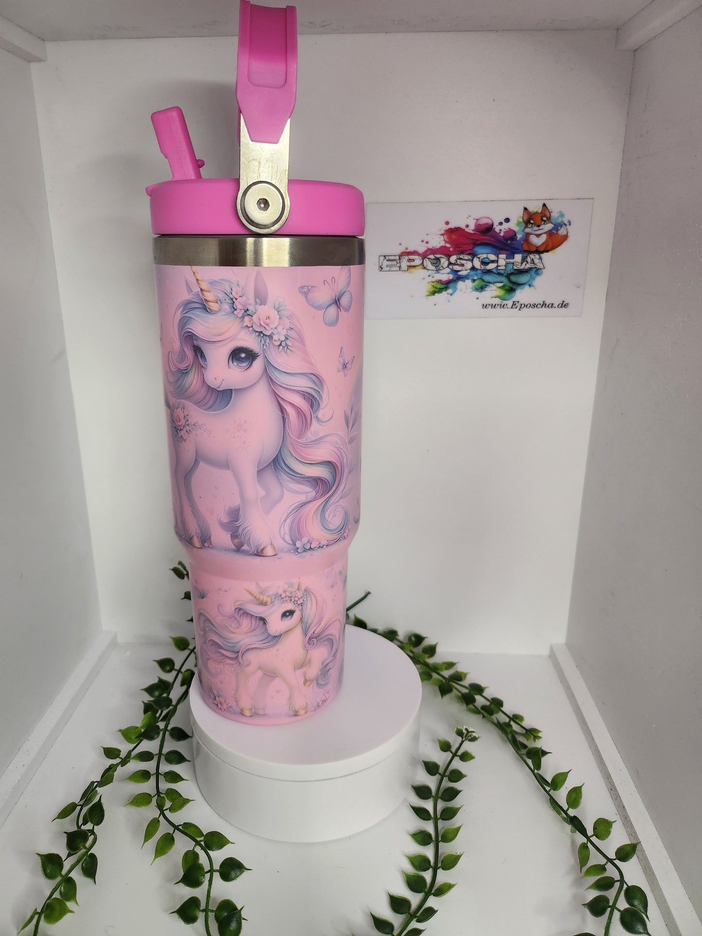 840ml Edelstahl Einhorn Tumbler