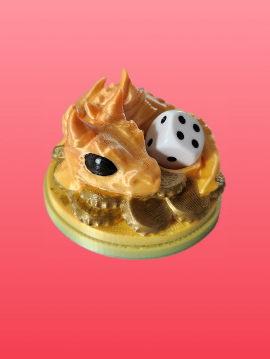 Drachen würfelwächter- Goldig