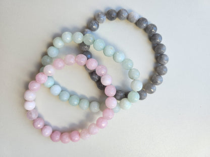 Perlen armband- Pastell
