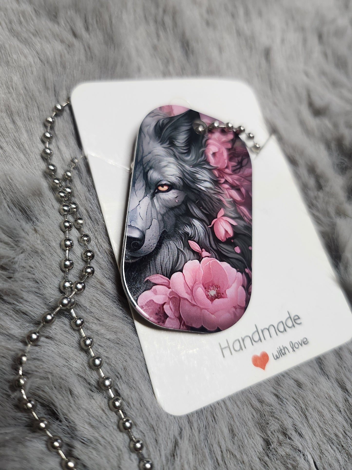 Hundemarke wolf