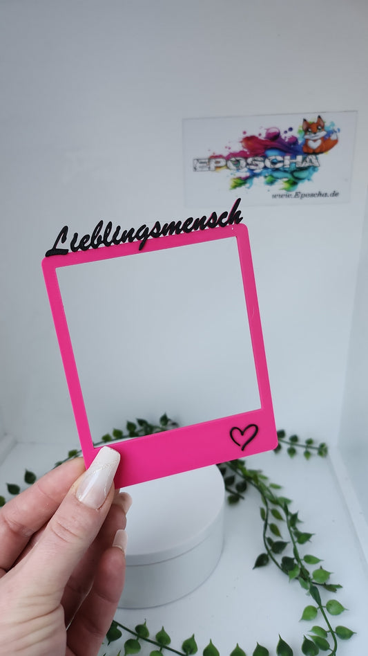 Fotorahmen- Lieblingsmensch