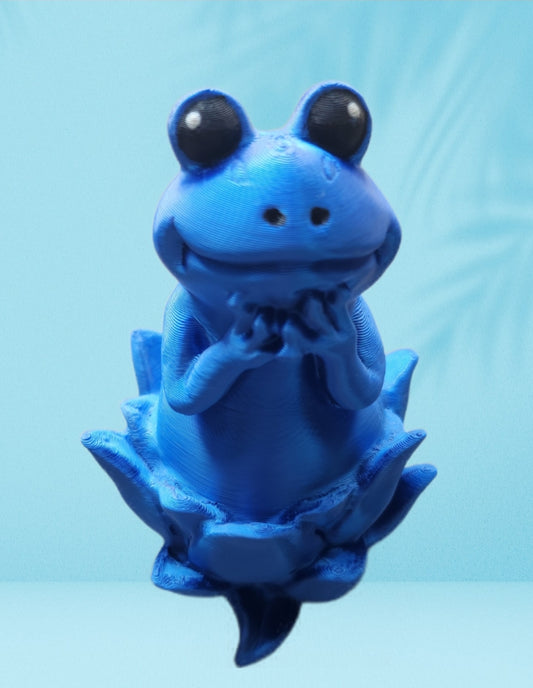 Lotus Frosch - königsblau
