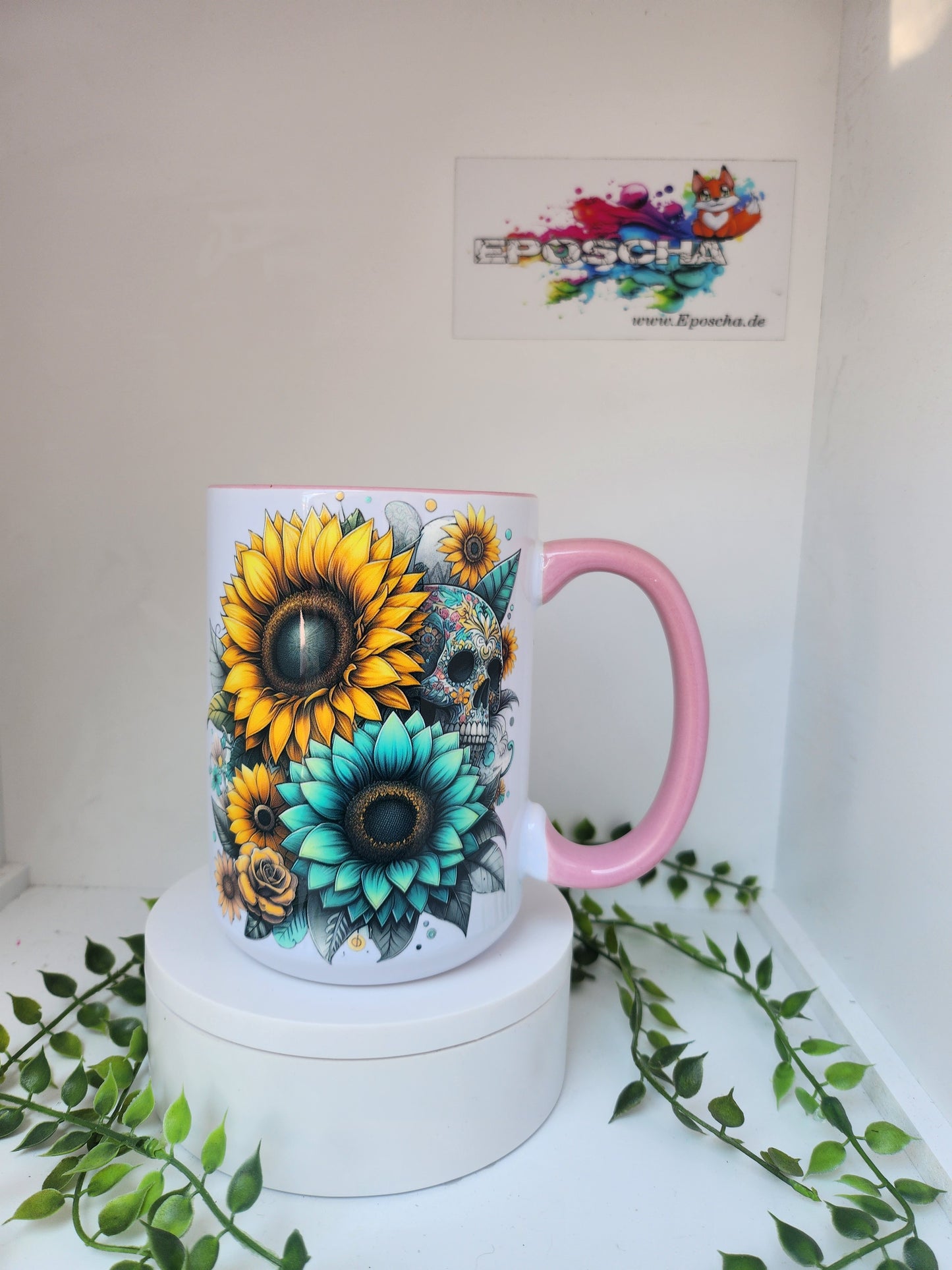 Tasse Max- rosa - skull