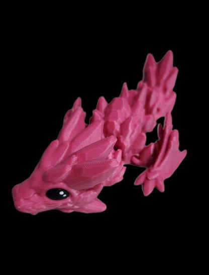 Stone dragon- erdbeer rosa
