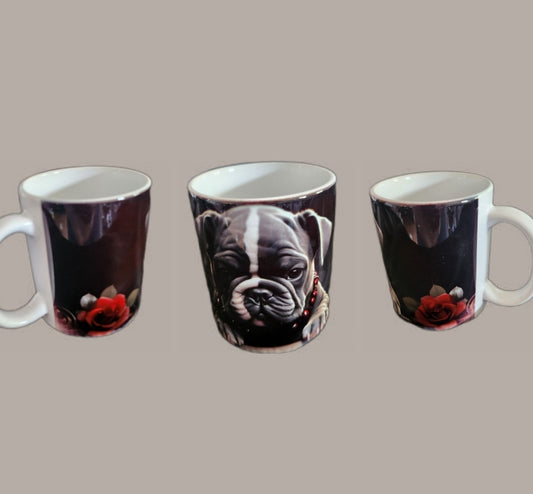 Bulldogge B.ware /weiß