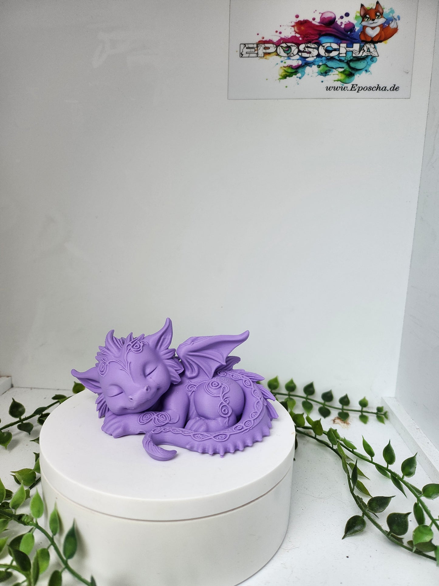Sleepy Ornament drache - Fliederlila