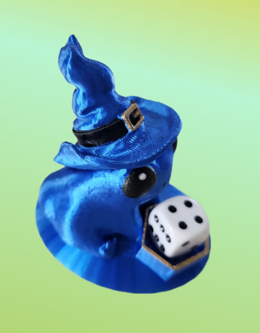 Zauber Frosch -würfelwächter royal blau