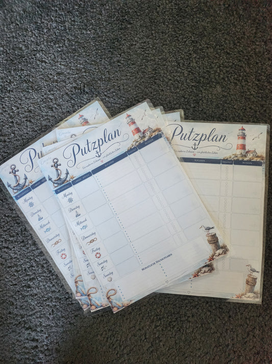 Putzplan -maritim