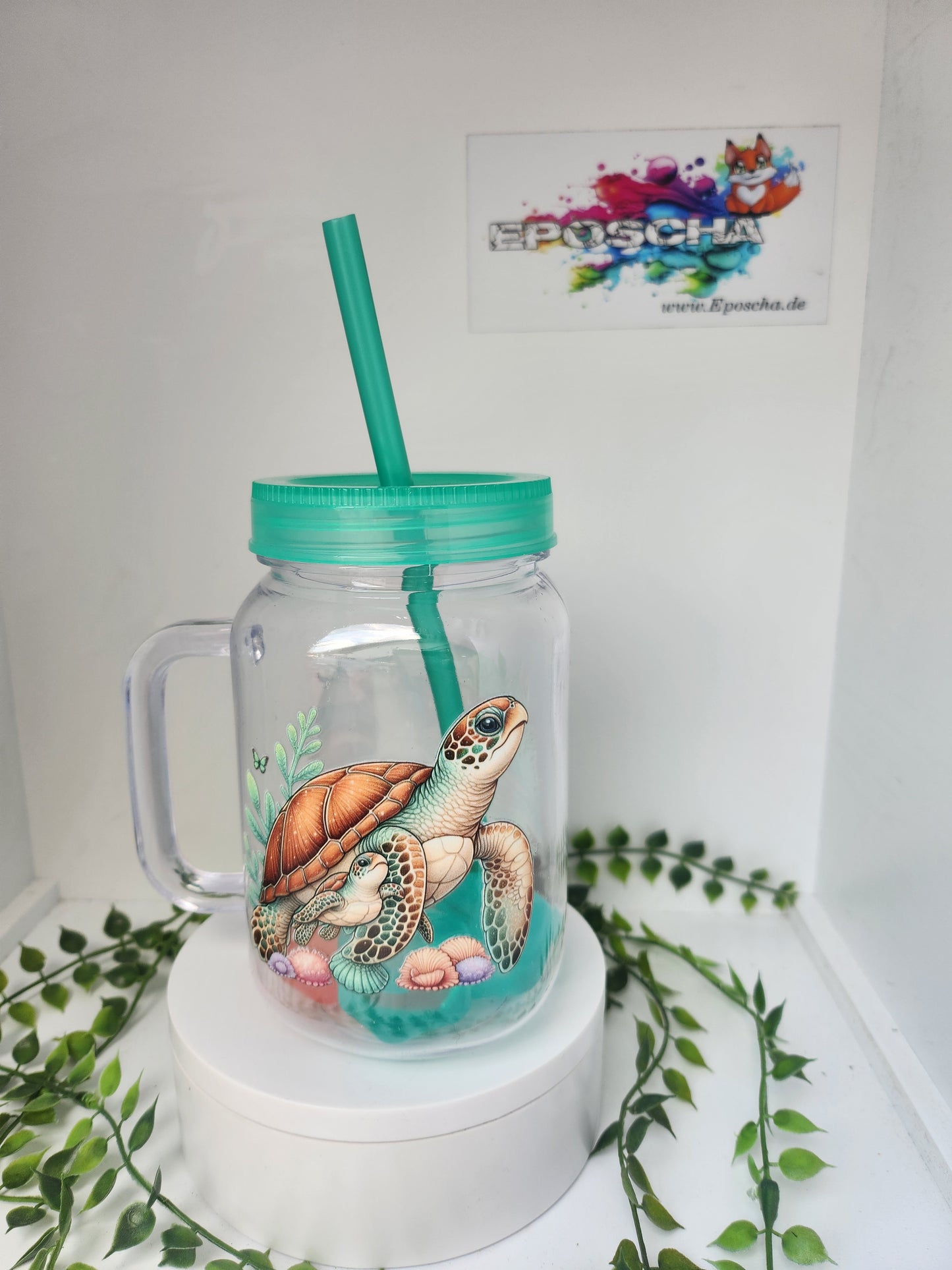 Trinkbecher "Schildi" inkl. Eiswürfel