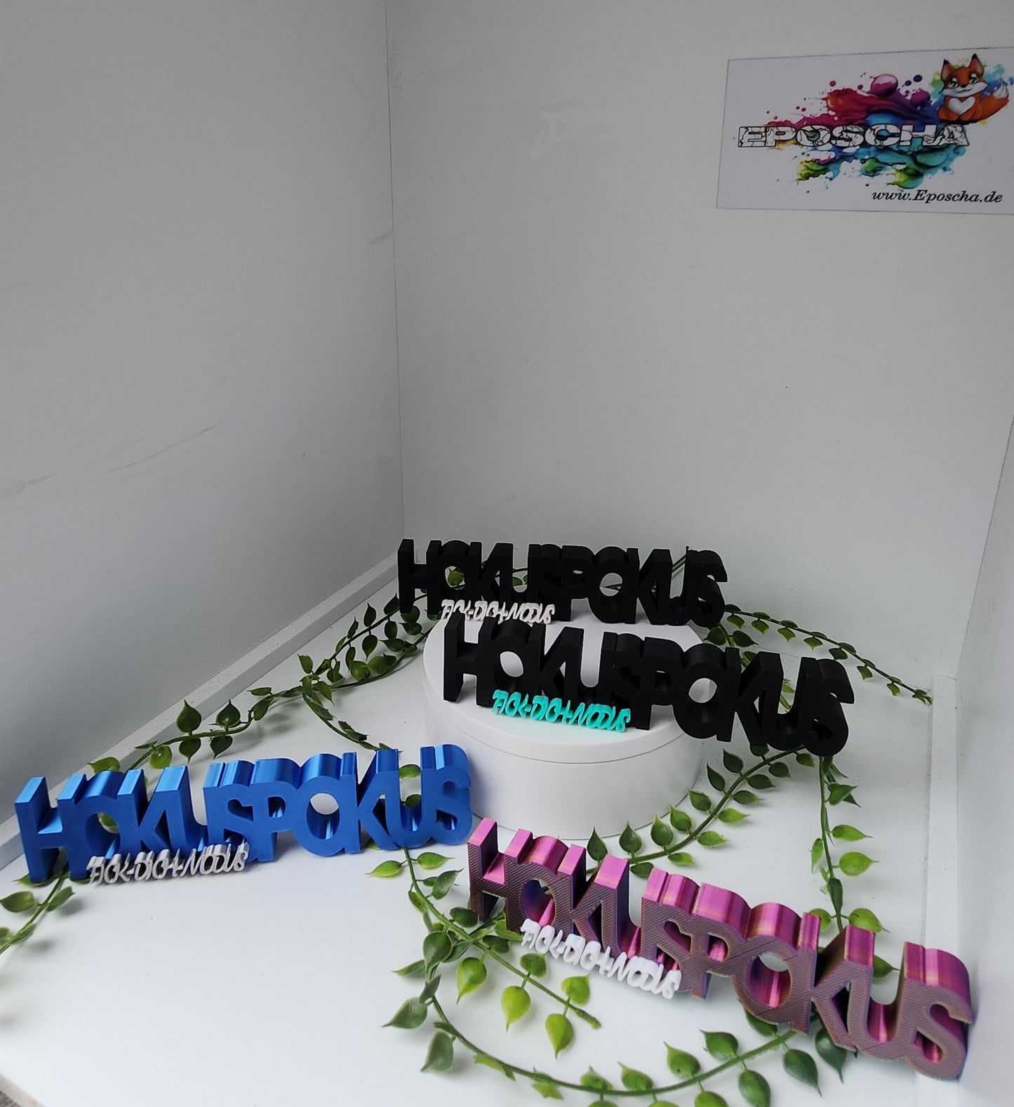 Hokuspokus Aufsteller