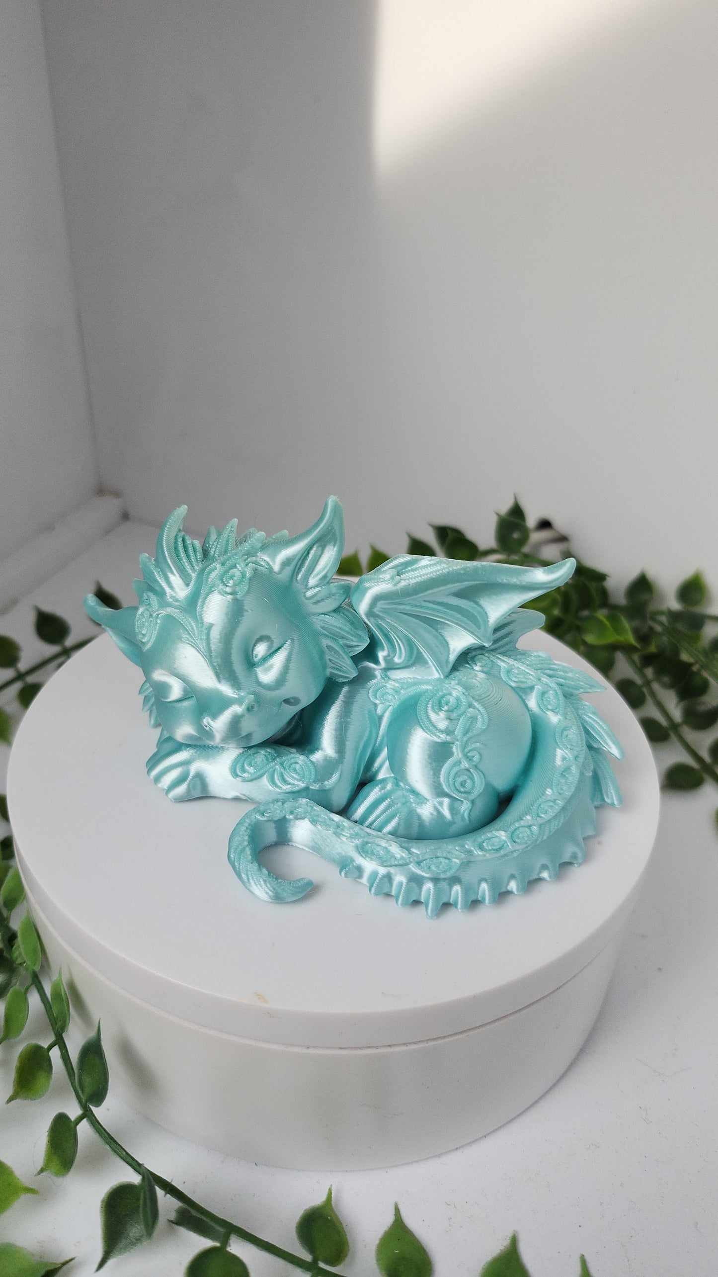 Sleepy Ornament drache- mint schimmer