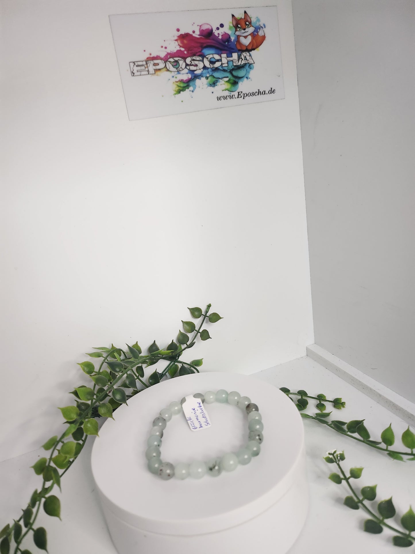 Weißer Jade - Armband