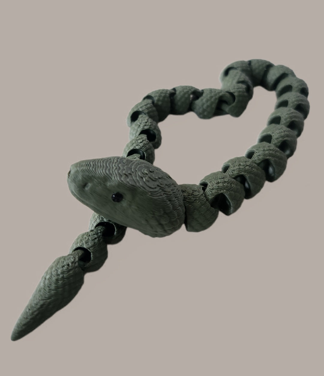 Flexi snake - olivegrün matt