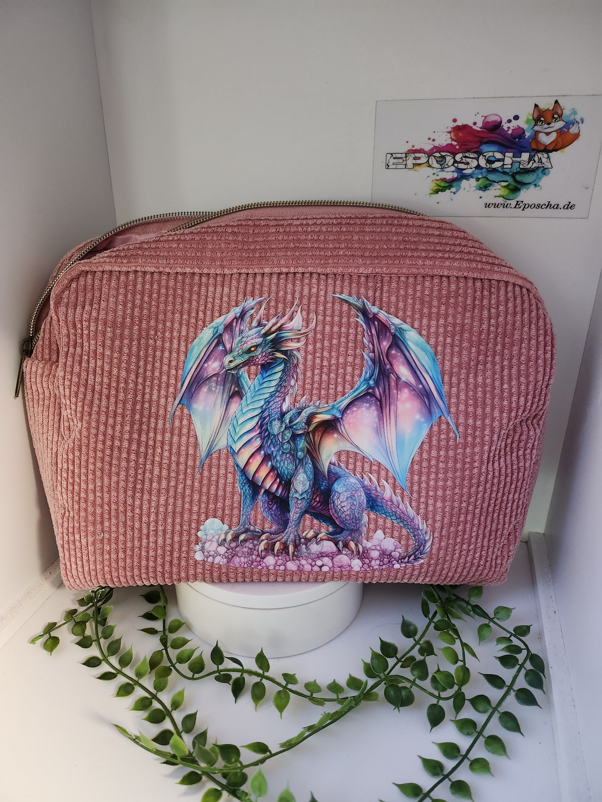 Kord kosmetiktasche - kristalldrache