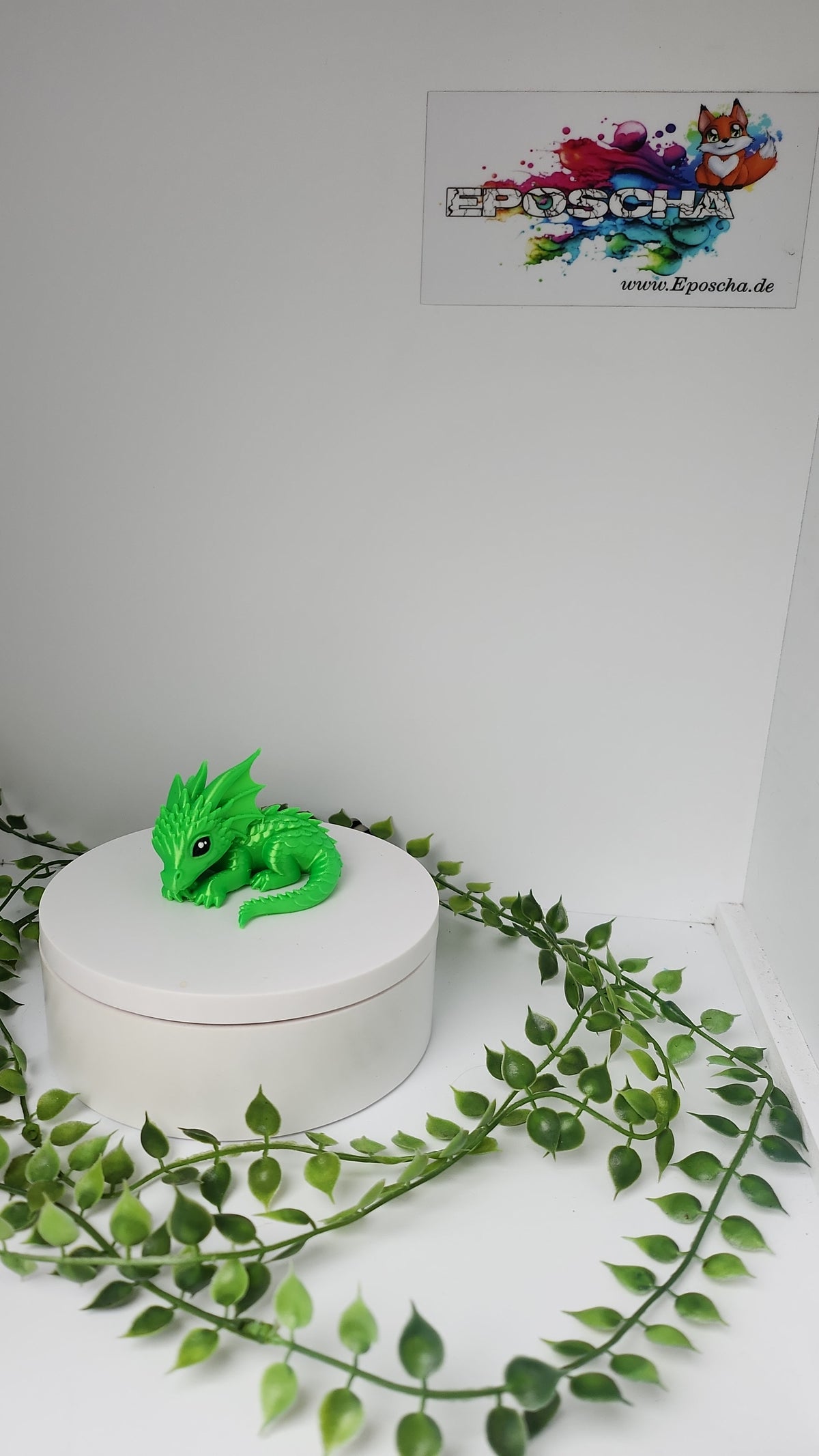 Baby schlafdrache -Neon Grün