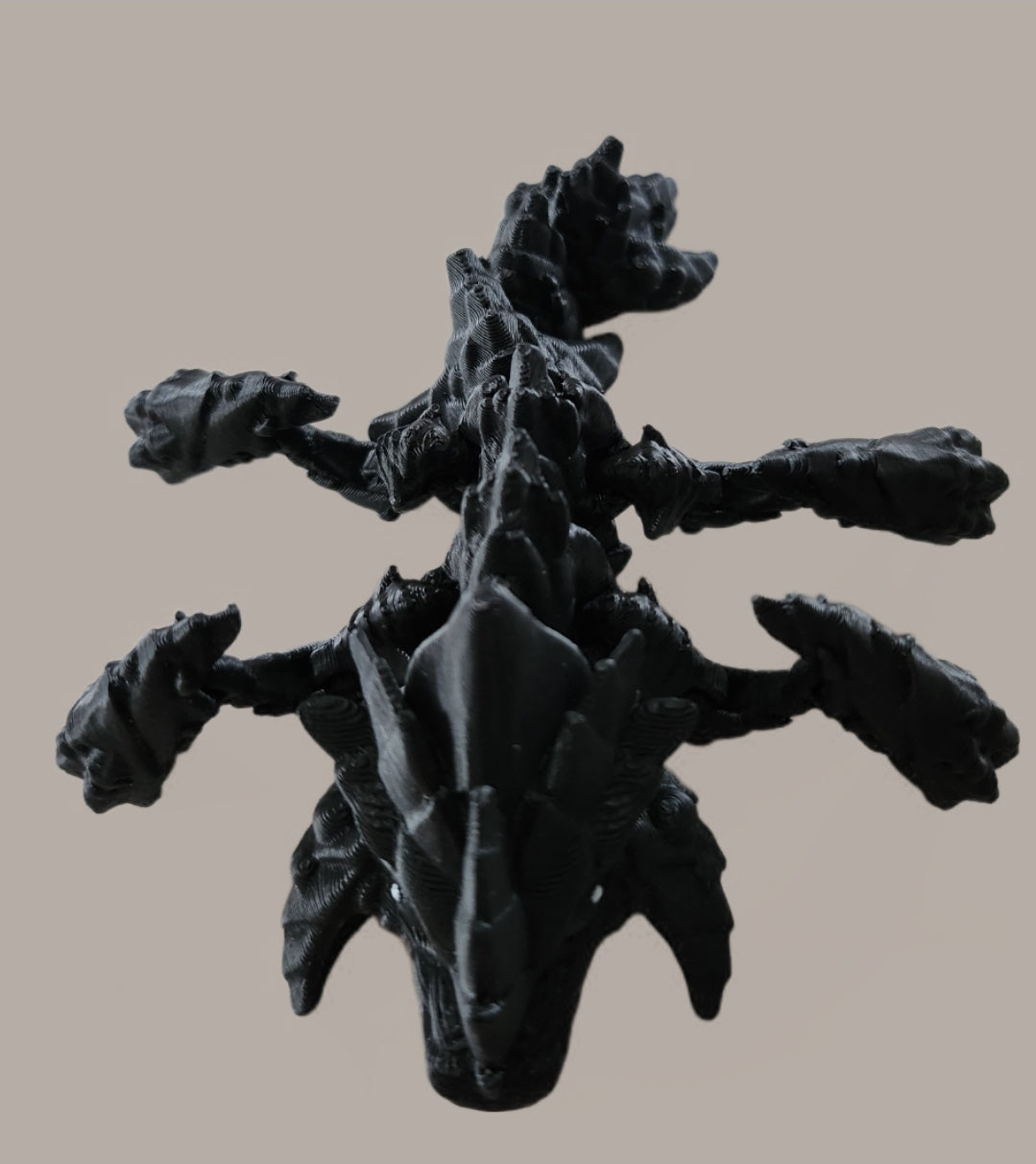 Baumdrache - schwarz