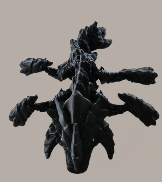 Baumdrache - schwarz