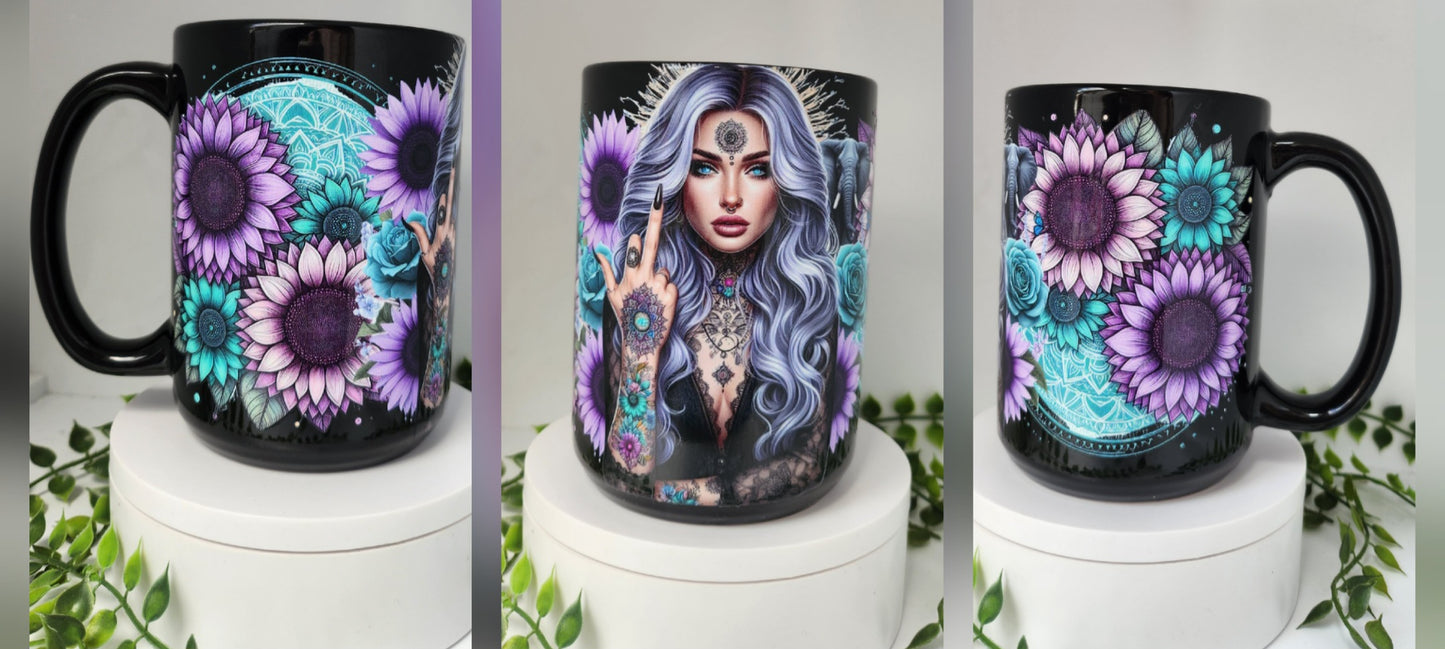 MAX tasse -black- Tattoogirl