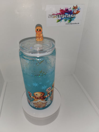 Lebkuchen snowglob Glas