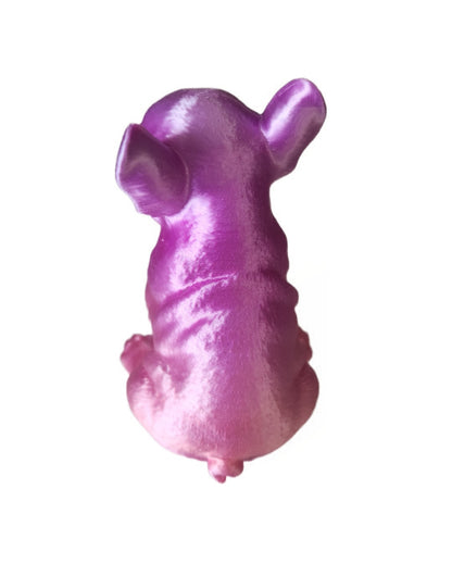 Französische Bulldogge rosa