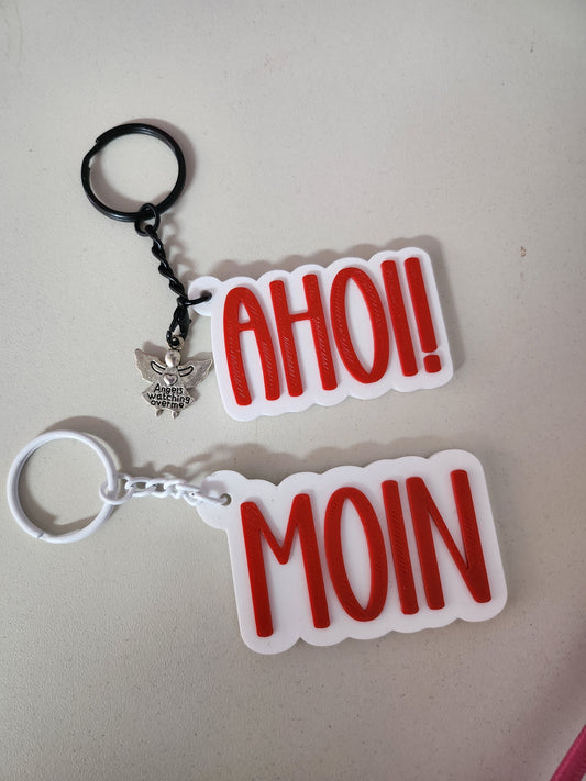 Moin & ahoi schlüsselanhänger