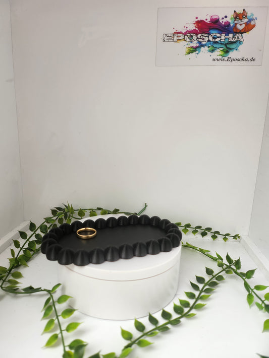 Schmuck Ablage matt schwarz
