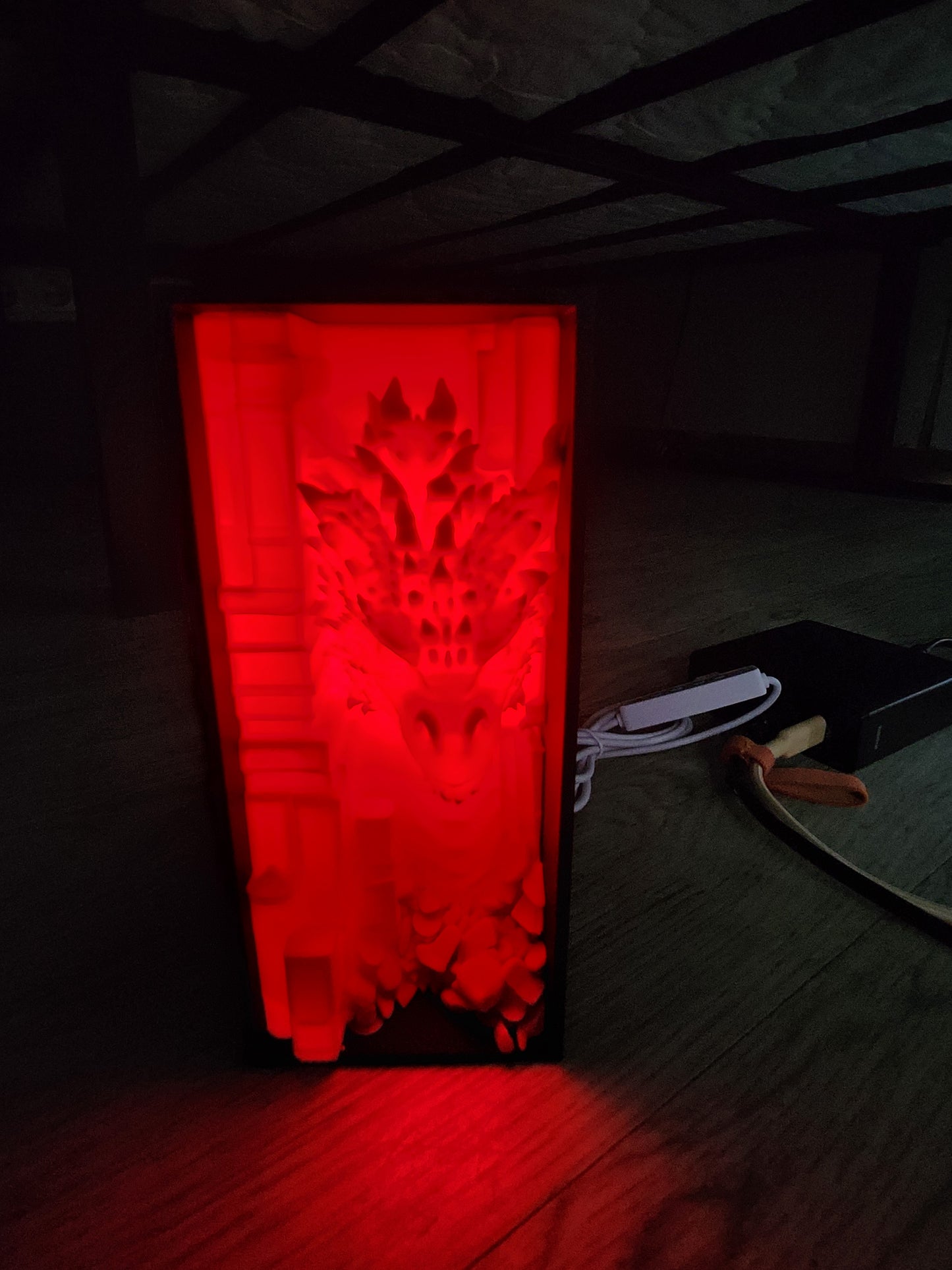 LED Drachen nische