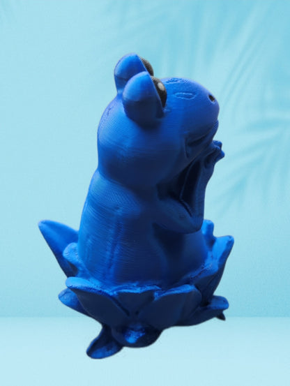 Lotus Frosch - königsblau