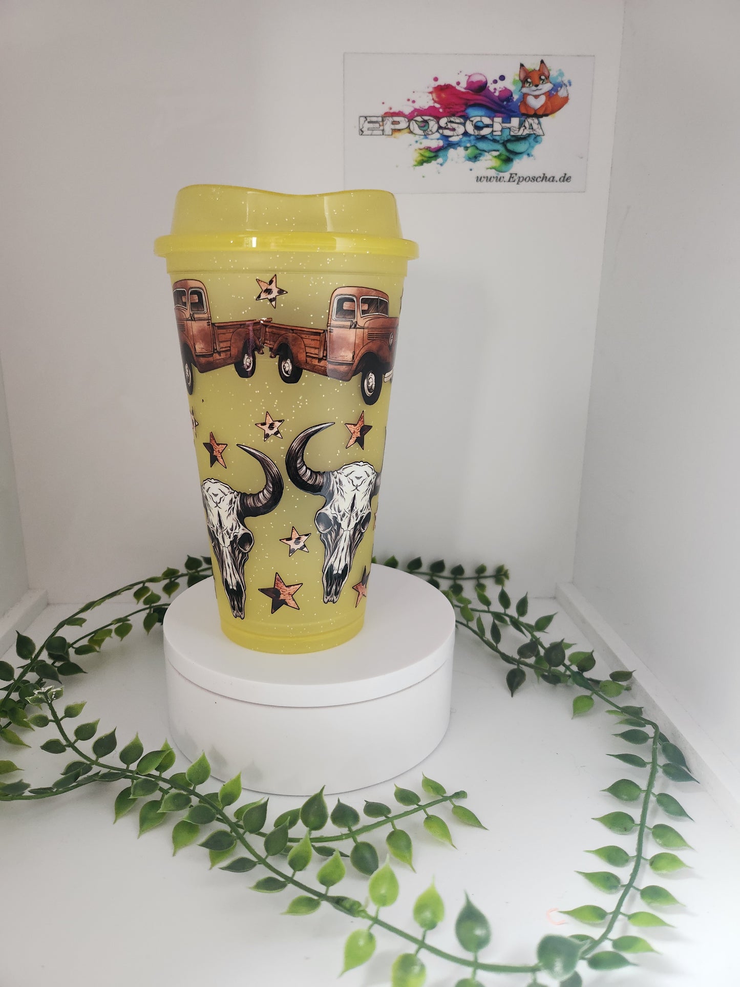 To go becher- gelb- Western Truck
