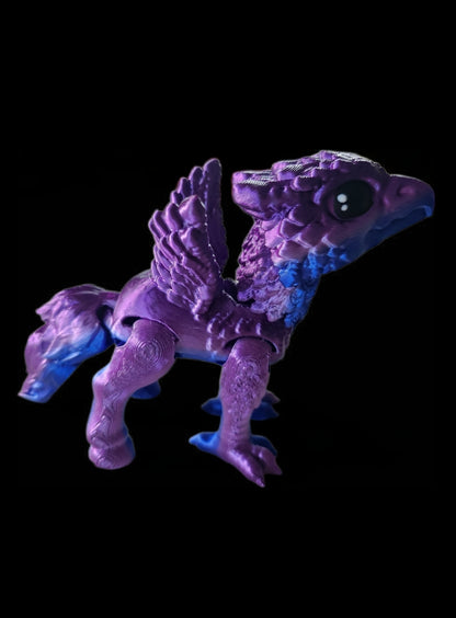 Hippigreif- lila-blau