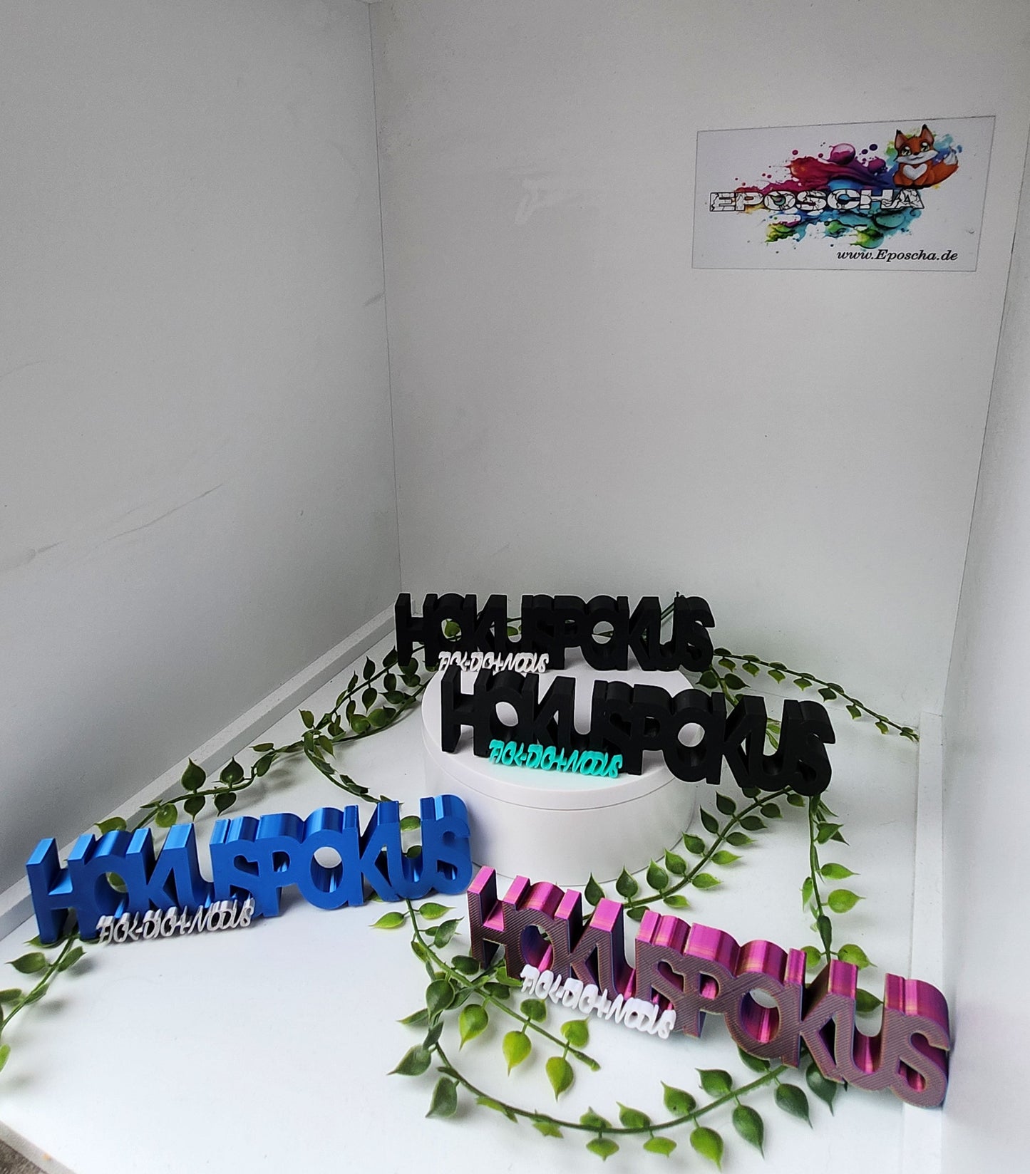 Hokuspokus Aufsteller