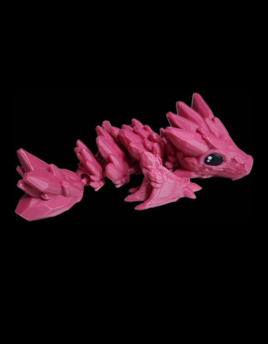 Stone dragon- erdbeer rosa